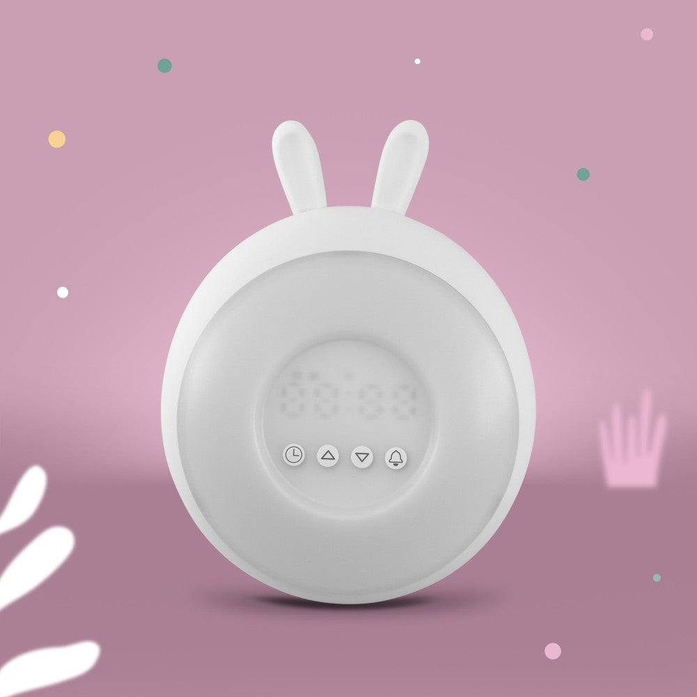 Veilleuse Led & Réveil - Lapin blanc