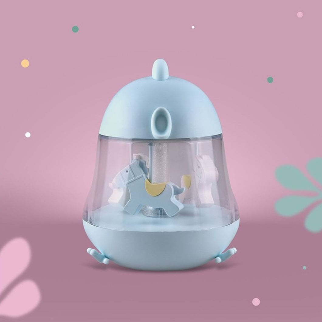 Lampe Led & Boîte à musique - Bleu