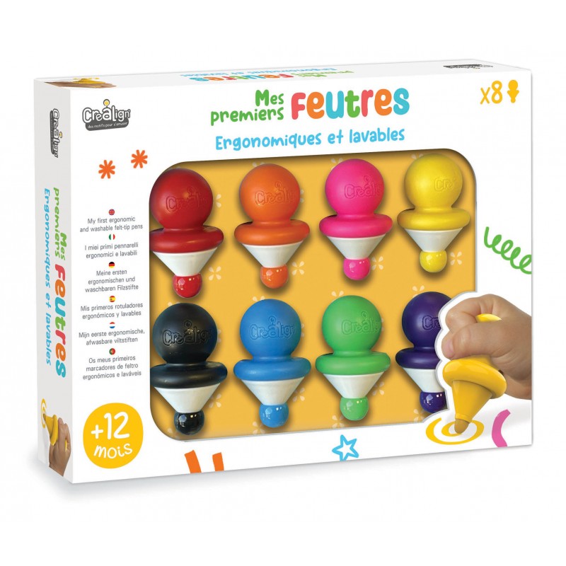 Mes Premiers Feutres - Lot de 8