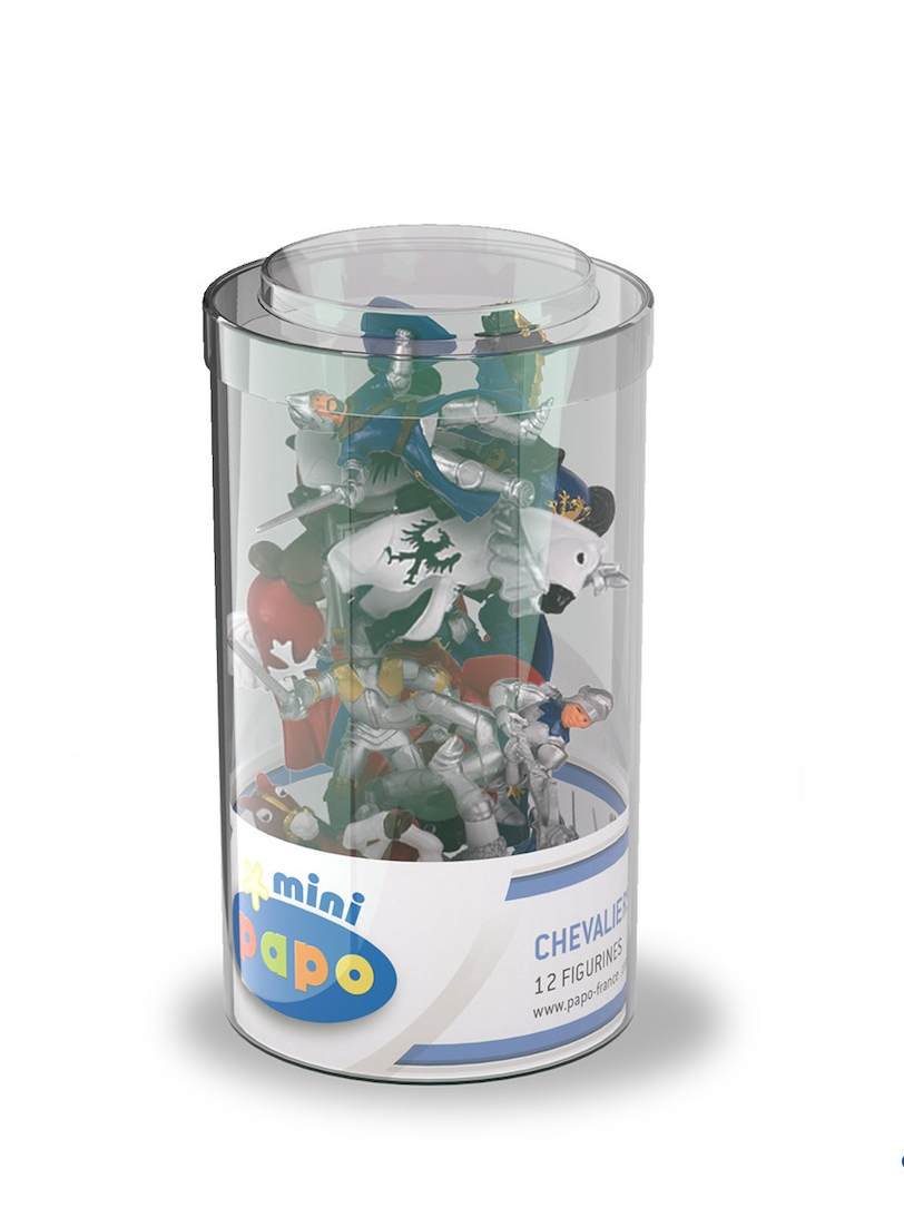 Figurines Mini Plus - Chevaliers (12 pièces)