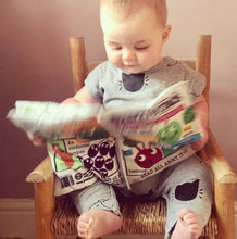 Charger l&#39;image dans la galerie, Livre bébé en tissu - Animaux de la Ferme
