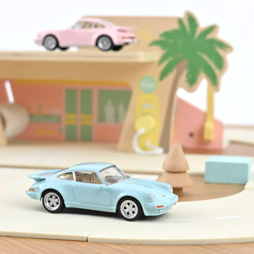 Porsche 911 Turbo - Bleu