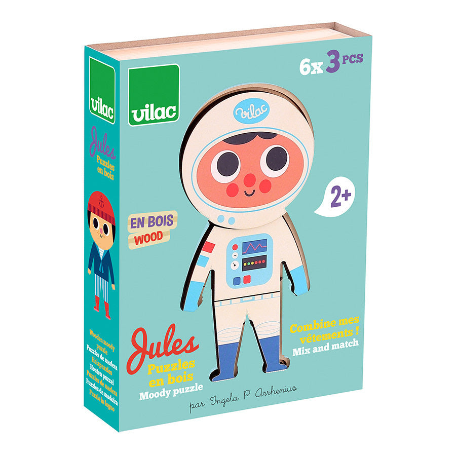 Puzzle à habiller - Jules