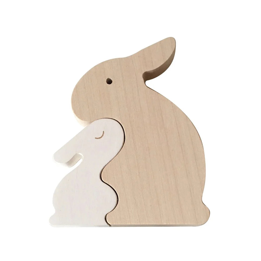 Puzzle Lapin Blanc