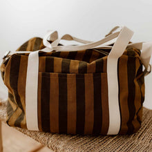 Charger l&#39;image dans la galerie, Sac à langer Raphael rayures Cumin
