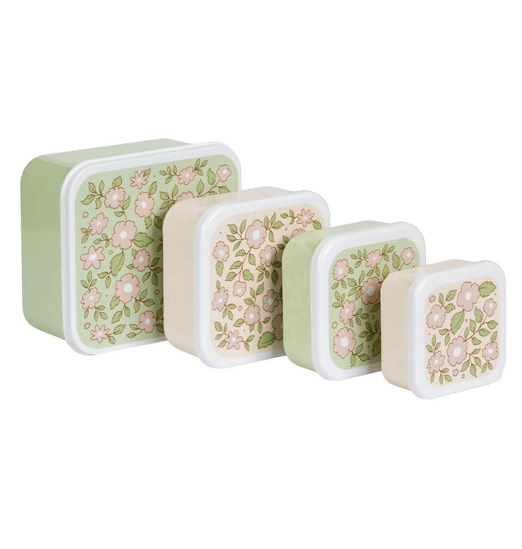 Boîtes à goûter - Fleurs