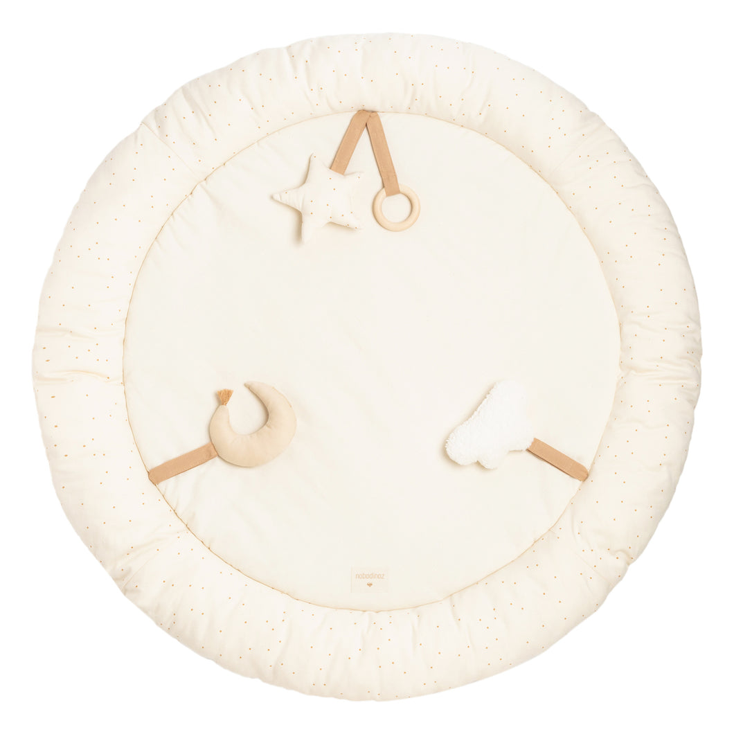 Tapis d'éveil sensoriel Growing Green - Crème