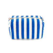 Charger l&#39;image dans la galerie, Trousse de toilette Rayures Greek Blue - Eponge
