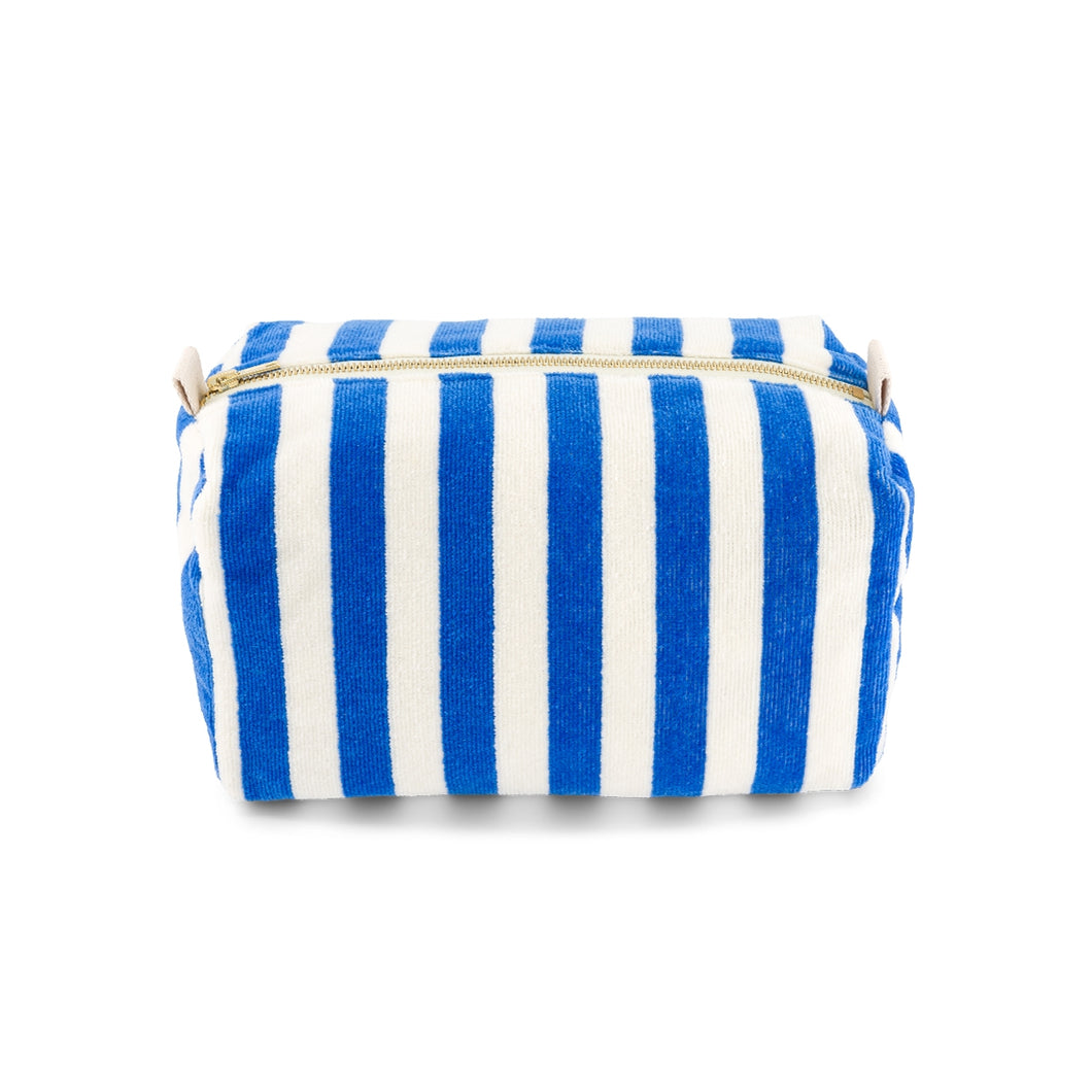 Trousse de toilette Rayures Greek Blue - Eponge