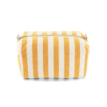 Charger l&#39;image dans la galerie, Trousse de toilette Rayures Moutarde - Eponge
