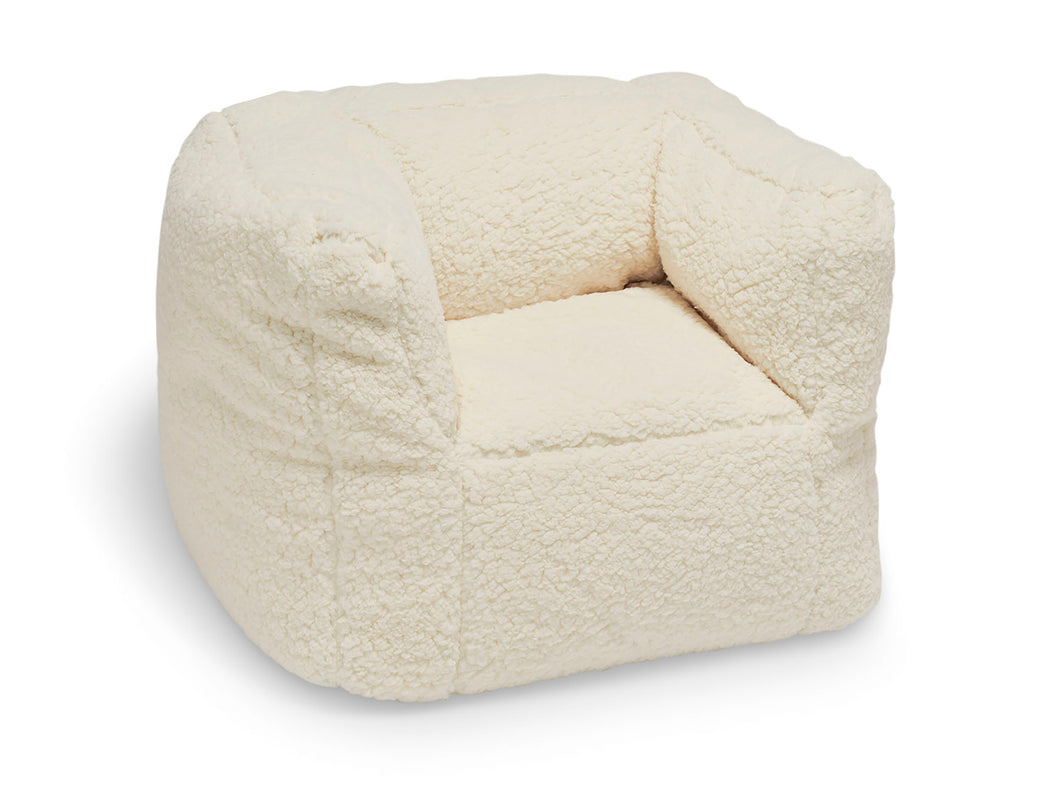 Fauteuil Beanbag Teddy Cream - Ecru