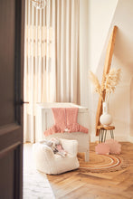 Charger l&#39;image dans la galerie, Fauteuil Beanbag Teddy Cream - Ecru

