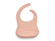 Charger l&#39;image dans la galerie, Bavoir en silicone - Pale pink

