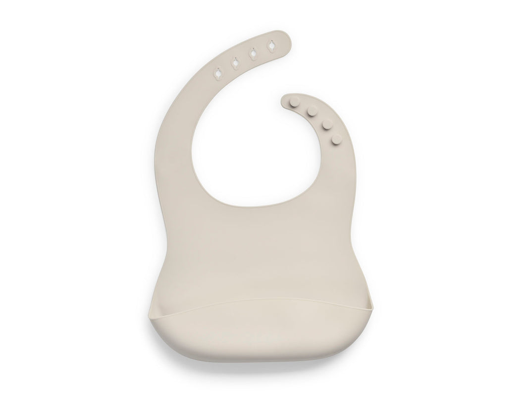 Bavoir en silicone - Nougat