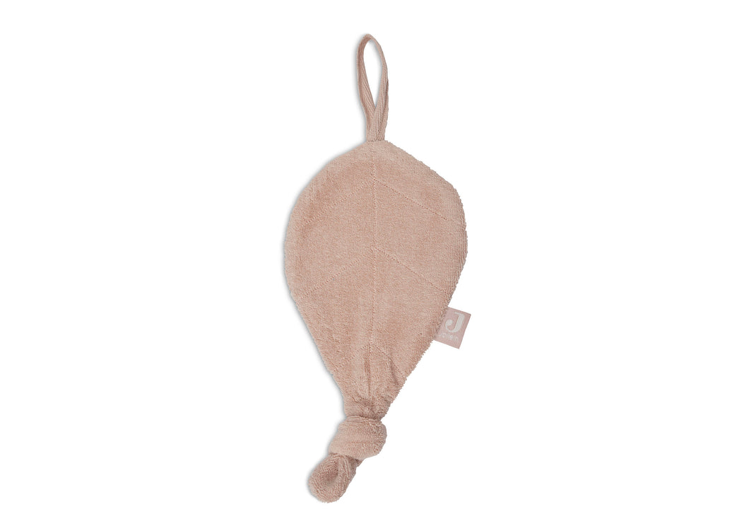 Attache Tétine Feuille - Pale Pink