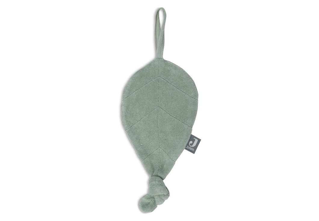 Attache Tétine Feuille - Ash Green