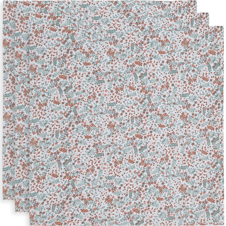 Lot de 3 langes en gaze de coton - Bloom