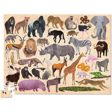 Charger l&#39;image dans la galerie, Puzzle Animaux Sauvages 100 pièces
