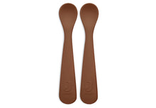 Charger l&#39;image dans la galerie, Lot de 2 cuillères en silicone - Caramel
