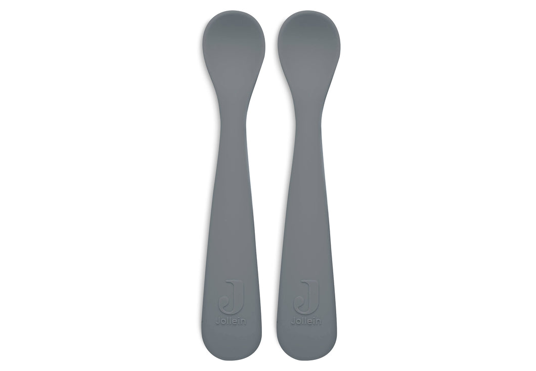 Lot de 2 cuillères en silicone - Storm Grey