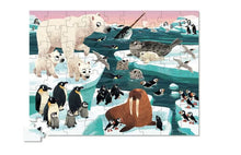 Charger l&#39;image dans la galerie, Puzzle Animaux de l&#39;Arctique 72 pièces
