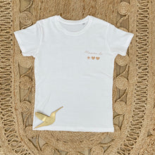 Charger l&#39;image dans la galerie, Tee-Shirt &quot; Maman de / Mum of &quot; Femme Blanc Modèle 1
