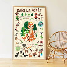 Charger l&#39;image dans la galerie, Poster Stickers - La Forêt (3/8 ans)
