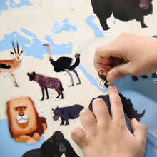 Charger l&#39;image dans la galerie, Poster Stickers Animaux du Monde
