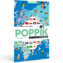 Charger l&#39;image dans la galerie, Poster Stickers - Drapeaux du Monde (7/12 ans)
