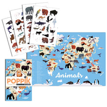 Charger l&#39;image dans la galerie, Poster Stickers Animaux du Monde
