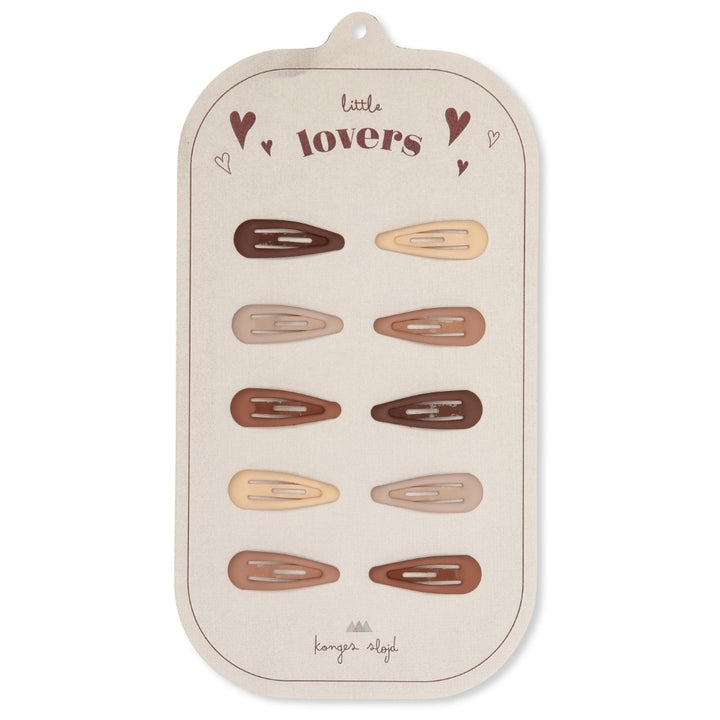 Lot de 10 pinces à cheveux Rosie Shades