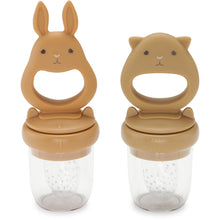 Charger l&#39;image dans la galerie, Sucettes d&#39;alimentation Almond/Terracotta
