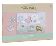 Charger l&#39;image dans la galerie, Puzzle Sensoriel en bois Flowers &amp; Butterflies
