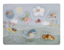 Charger l&#39;image dans la galerie, Puzzle Sensoriel en bois Flowers &amp; Butterflies
