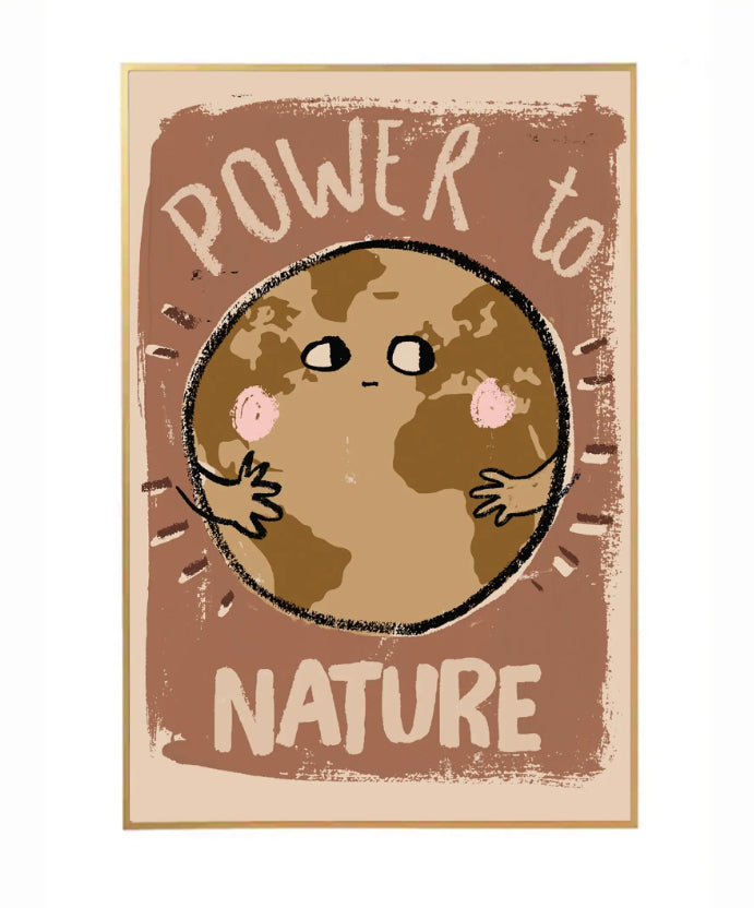 Grande Affiche - Power To Nature