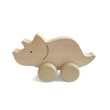 Charger l&#39;image dans la galerie, Dinosaure en Bois - Tricératops
