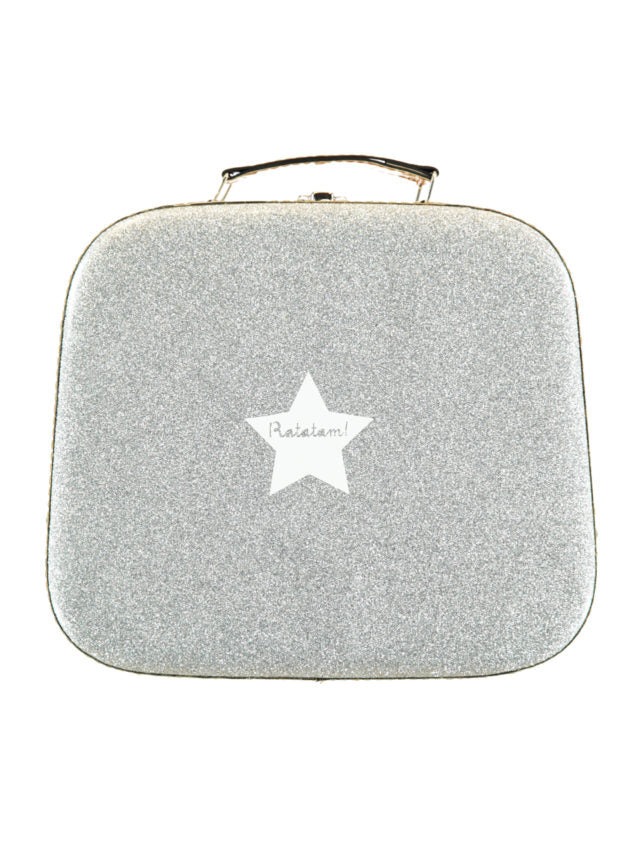 Valise pailletée - Argent