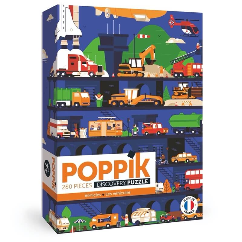 Puzzle Véhicules 280 pièces
