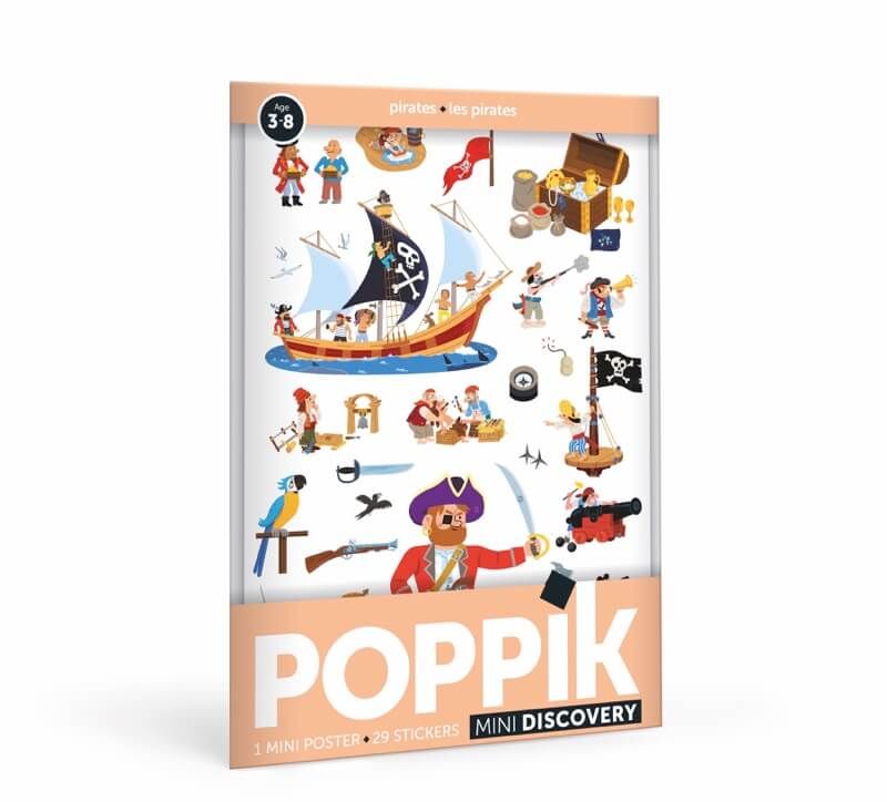 Affichette Stickers Pirates