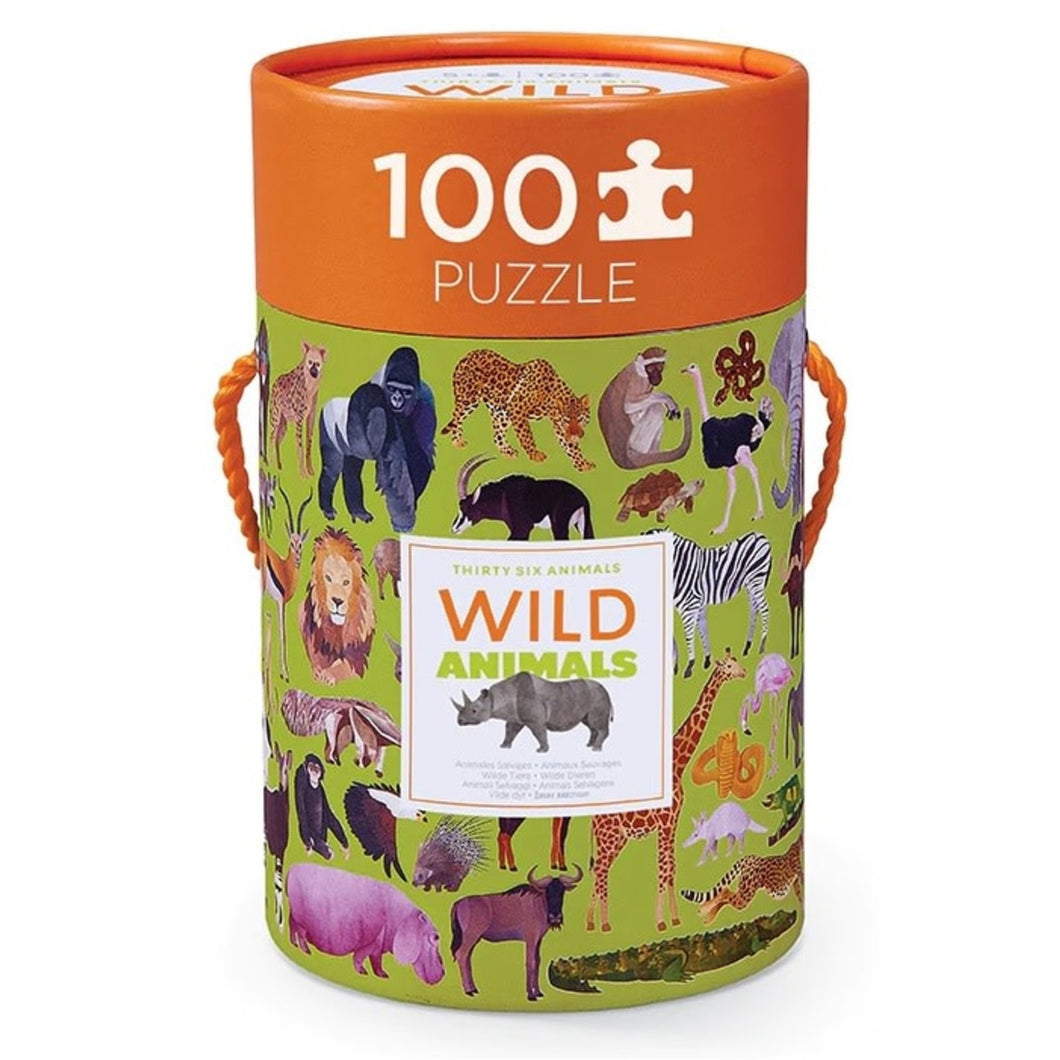 Puzzle Animaux Sauvages 100 pièces