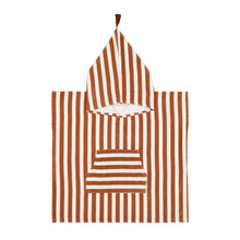 Charger l&#39;image dans la galerie, Poncho de Bain Suzon - Chestnut (4/6 ans)
