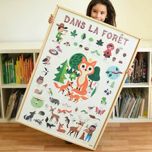 Charger l&#39;image dans la galerie, Poster Stickers - La Forêt (3/8 ans)
