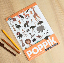 Charger l&#39;image dans la galerie, Affichette Stickers Savane
