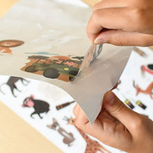 Charger l&#39;image dans la galerie, Affichette Stickers Savane
