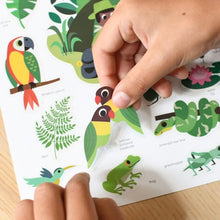 Charger l&#39;image dans la galerie, Affichette Stickers Jungle
