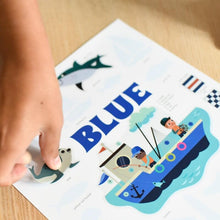 Charger l&#39;image dans la galerie, Affichette Stickers - Mer (3/8 ans)
