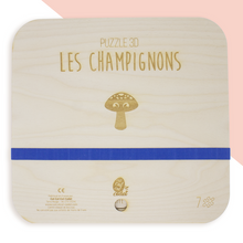 Charger l&#39;image dans la galerie, Puzzle Encastrable - Champignons
