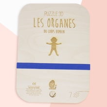 Charger l&#39;image dans la galerie, Puzzle Encastrable - Les organes et leurs fonctions vitales
