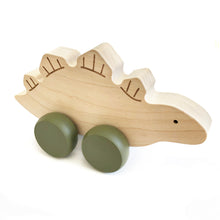 Charger l&#39;image dans la galerie, Dinosaure en Bois - Stégosaure
